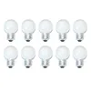 10 x Glühbirne Glühlampe Tropfen 40W 40 Watt E27 Opal Weiss Produktbild-Vorschau 1