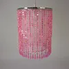 Leuchtenschirm STARLET SHORTY pink Kunststoff-Perlen pink Produktbild-Vorschau 1