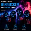 TK Gruppe Timo Klingler LED Scary Mask modrá - ako z Očisty Náhľad obrázku produktu 3