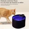 Katzen-Trinknäpfe, Trinkbrunnen 3 L, Hund LED Trinkautomat, Produktbild-Vorschau 5