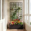 Jardinière COSTWAY avec treillis et espalier, bac à fleurs Voir les images du produit 3