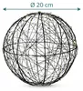 Relaxdays, boule décorative LED, alimentée par batterie, Voir les images du produit 4