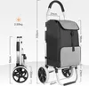 Chariot de courses Inateck avec grande capacité de Voir les images du produit 2