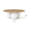 DEKORI_INTERIORS, BELLY runder Couchtisch 60 cm im modernen Produktbild-Vorschau 5