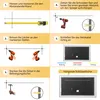 Badspiegel mit LED Beleuchtung Wandspiegel, 3-fach Produktbild-Vorschau 9