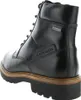 A black leather boot shown from the side and back. Produktbild-Vorschau