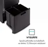 Klarstein Royal Trash Matte Black, odpadkový koš se Náhled obrázku produktu 5