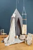 A child's play area with a canopy, ladder, and bedding. Produktbild-Vorschau