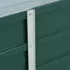 Metall Blumenbeet Hochbeet 320x80x77 cm Grün Pflanzbeet Produktbild-Vorschau 4