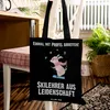 Mr. & Mrs. Panda Tote Bag Skilehrer Leidenschaft - Schwarz Produktbild-Vorschau 2