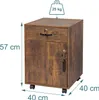 Relaxdays Rollcontainer, Schublade & Türfach, HBT: 57 x 40 Produktbild-Vorschau 4