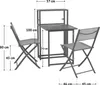 SVITA Balkon-Set platzsparend Balkon-Möbel kleiner Balkon Produktbild-Vorschau 7