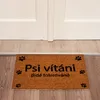 HOME ELEMENTS Rohož z kokosových vláken, Psi vítáni, 40x60 Náhled obrázku produktu 3