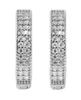 925/- Echt Silber Klappcreolen "Katha" mit Zirkoniabesatz, Produktbild-Vorschau 3
