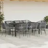 vidaXL set da pranzo da giardino 9 pezzi con cuscini in Anteprima dell’immagine prodotto 3