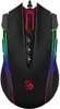 A top-down view of a black gaming mouse with RGB lighting. Anteprima dell’immagine prodotto