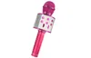 WSTER WS-858 Karaoke bluetooth mikrofon tmavě růžový Náhled obrázku produktu 6