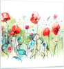 Bilder auf glas - Blumen Wiese Blatt Natur - 60x60cm - Produktbild-Vorschau 1
