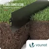 VOUNOT® 30er Set verzinkt Metall Rasenkante Beeteinfassung Produktbild-Vorschau 6