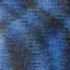 A close-up, textured view of blue and black wool yarn. Produktbild-Vorschau