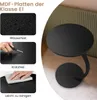 WOLTU Beistelltisch C Form, Sofatisch rund, Metallgestell Produktbild-Vorschau 6