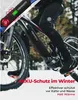 Ochranný kryt batérie na e-bike 4,5 mm neoprén 26-38 cm Náhľad obrázku produktu 4
