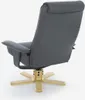 Sessel mit ergonomischer Massage und Heizung und Fußstütze Produktbild-Vorschau 3