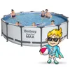Bestway 56950, 13030 l, Gerahmter Pool, Leiter, Blau, 54 kg Produktbild-Vorschau 10