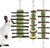 Kaninchen Kauspielzeug 11 Stück Hamster Spielzeug Apfelholz Produktbild-Vorschau 1