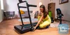Běžecký pás Thunder IMPACT BLACK 106,5x40cm 12km/h FitShow Náhled obrázku produktu 6