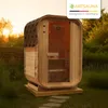 Artsauna Fasssauna Nolvik S, mit 3,6 kW Ofen & Zubehör für Produktbild-Vorschau 7