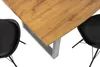 Esstisch Baumkante Holz-Optik Wildeiche 240 x 100 U-Gestell Produktbild-Vorschau 5