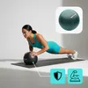 Meteor Pilates Ball 22cm schwarz - rutschfest, 200kg, mit Produktbild-Vorschau 3