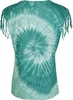 RED by EMP Damen türkises T-Shirt mit Batik-Optik L Produktbild-Vorschau 2