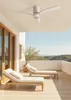WIND CALM - Leiser Deckenventilator 40W mit technischen Produktbild-Vorschau 5