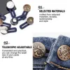 CANDeal 10pcs Jeans Retractable Button Verstellbarer Produktbild-Vorschau 4