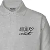 Huuraa Damen Polo Shirt Allgäu verliebt XS Sport Grey Bio Produktbild-Vorschau 2