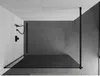 Mexen Kioto sprchová zástěna 100 x 200 cm, Grafitově černá Náhled obrázku produktu 4