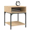 Table de chevet chêne Sonoma 40x41x50 cm bois composite Voir les images du produit 3