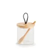Vorratsglas rund 320 ml Holzdeckel mit Schlaufe ZELLER Produktbild-Vorschau 2