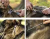 Hundeschere mit Rundspitze Kamm Fellpflege-Set Hunde Katzen Produktbild-Vorschau 5