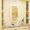 WISFOR Specchio da bagno a LED con cornice in alluminio Anteprima dell’immagine prodotto 1