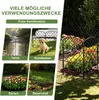 FIVMEN 25 Stück Dekorativer Gartenzaun aus Metall, Produktbild-Vorschau 3