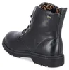 Indigo Kinder-Mädchen-Schnürstiefelette Schwarz, Produktbild-Vorschau 4
