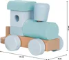 small foot Holzzug blau, Motorikspielzeug, Holz, ab 12 Produktbild-Vorschau 5