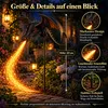 Solar Drachen Gartenleuchte mit LED-Flammeneffekt, Produktbild-Vorschau 4