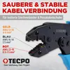 TECPO Kabelschuh- Crimpzange 0,5-6 mm² Produktbild-Vorschau 4