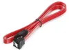deleyCON 30cm SATA III Kabel S-ATA 3 Datenkabel 90° L-Type Produktbild-Vorschau 4
