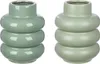 Gilde Vase, "Rim", Keramik, grün, VE 4, 2fach sortiert, H. Náhled obrázku produktu 1