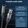deleyCON 2m Mikrofonkabel XLR Stecker auf XLR Buchse, OFC Produktbild-Vorschau 2